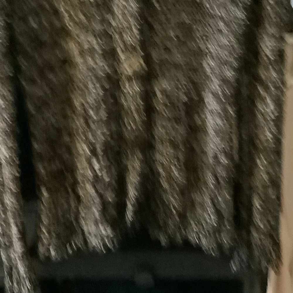 BCBGMaxAzria Textured Brown‎ Cardigan, hoodie, fringe
